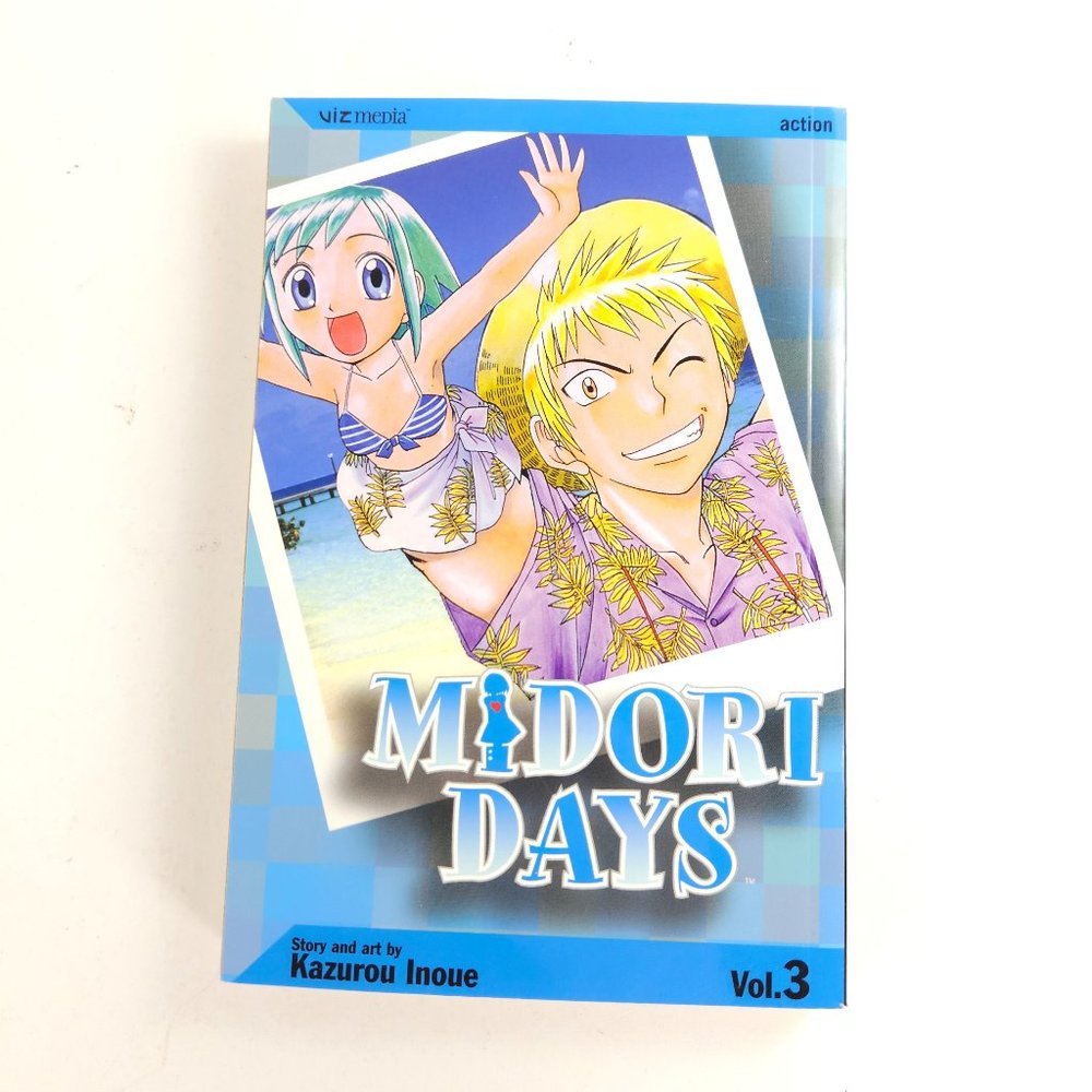 Midori Days Vol. 3, Kazurou Inoue Manga Viz Media English